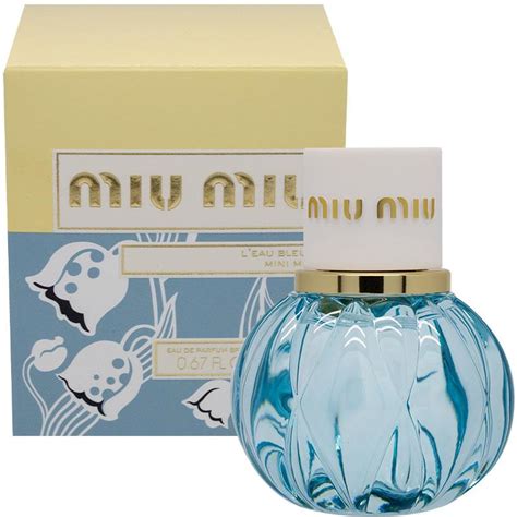 miu miu leau bleue eau de parfum 20ml|Miu Miu L’Eau Bleue Miu Miu for women .